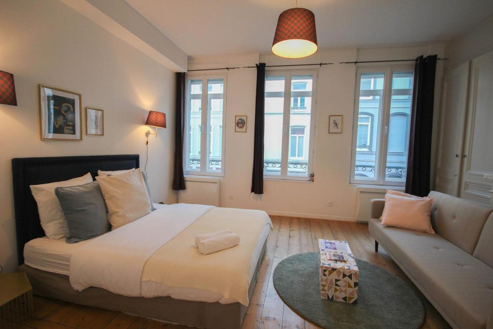 Lille Centre - Nice, Cozy And Functional Studio Luaran gambar